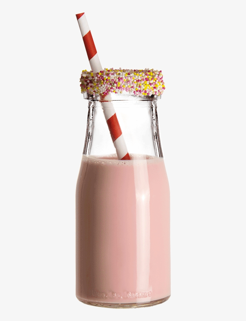 Lassi Milk Bottle - Shakes In Milk Bottle Png, transparent png #670749