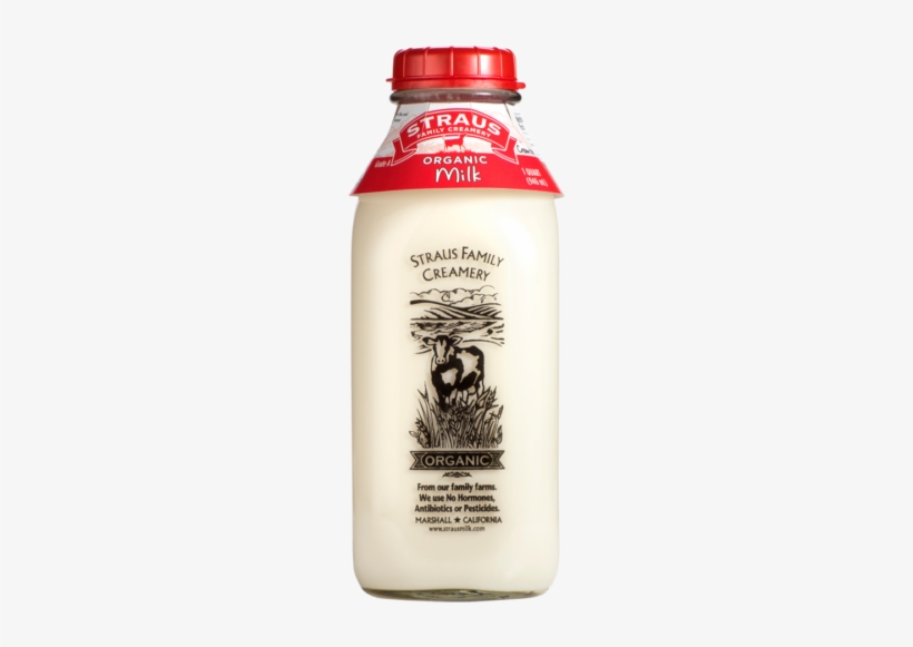 Share - Straus Cream-top Whole Milk, transparent png #670997