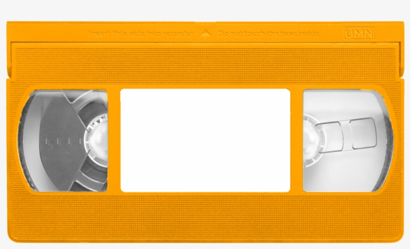 Svg Transparent Stock Orange Tape Template By Djwalker - Orange Vhs Tape, transparent png #671130