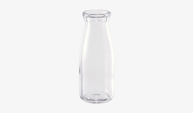 Empty Milk Glass Bottle - Empty Milk Bottle Png, transparent png #671328