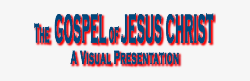 The Gospel Of Jesus Christ A Visual Presentation Preview - Jesus, transparent png #671369