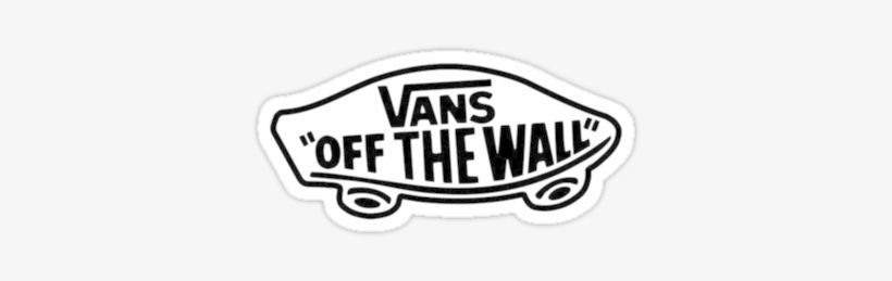 "vans Logo" Stickers By Deborah Hwang - Vans Off The Wall, transparent png #671905