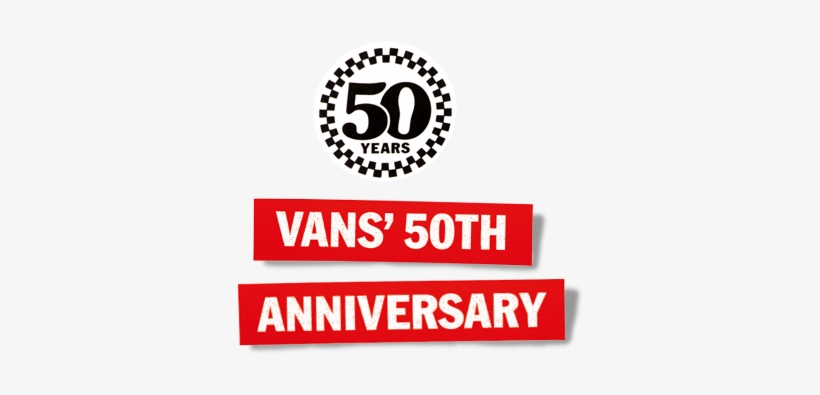 Vans 50th Anniversary Logo, transparent png #671941