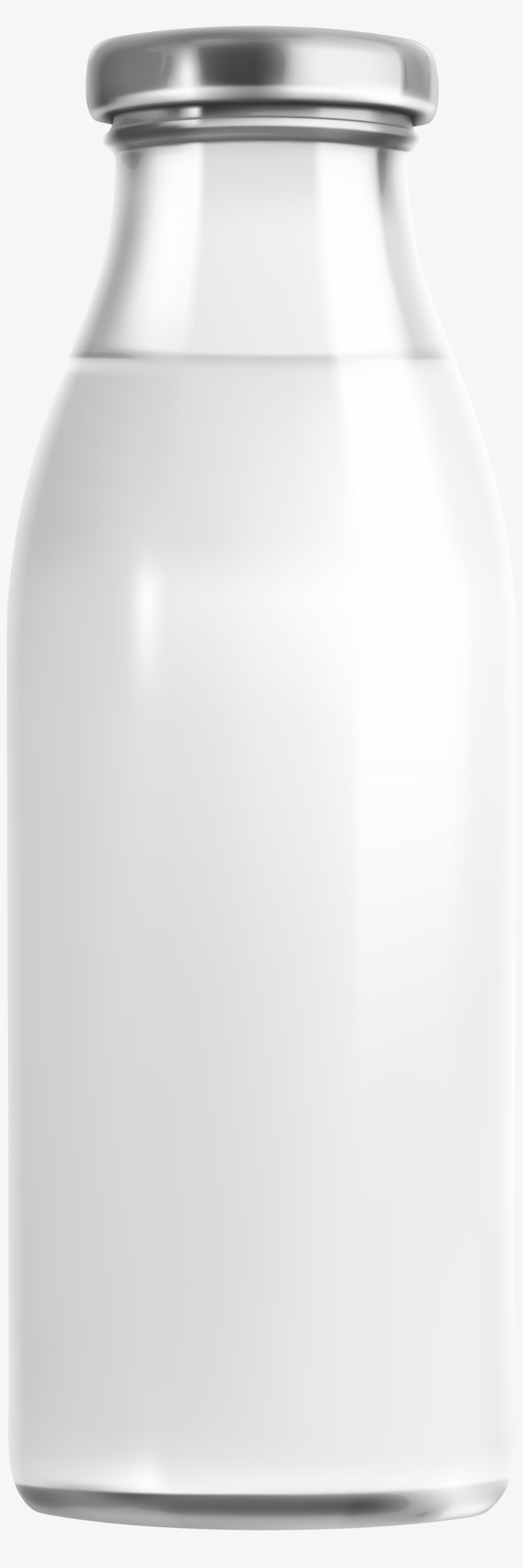 Milk Bottle Png Clip Art - Transparent Milk Bottle Png, transparent png #672038