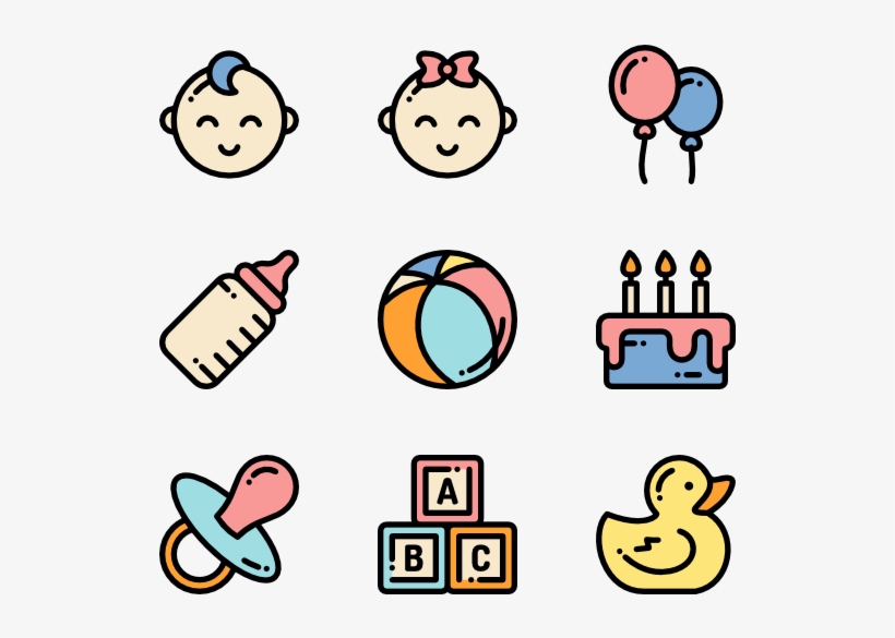 Baby Shower - Baby Shower Baby Icon, transparent png #672209