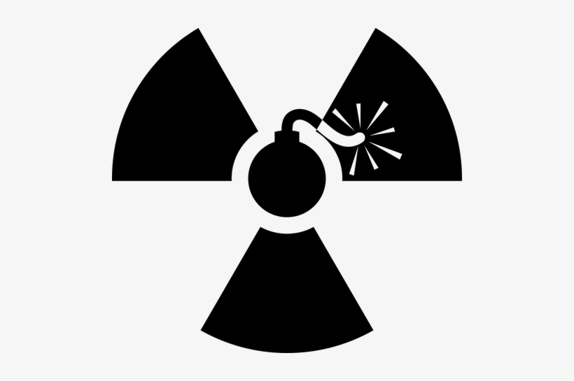 Png Library Atomic Encode Clipart To Base Art - Radioactive Symbol, transparent png #672447