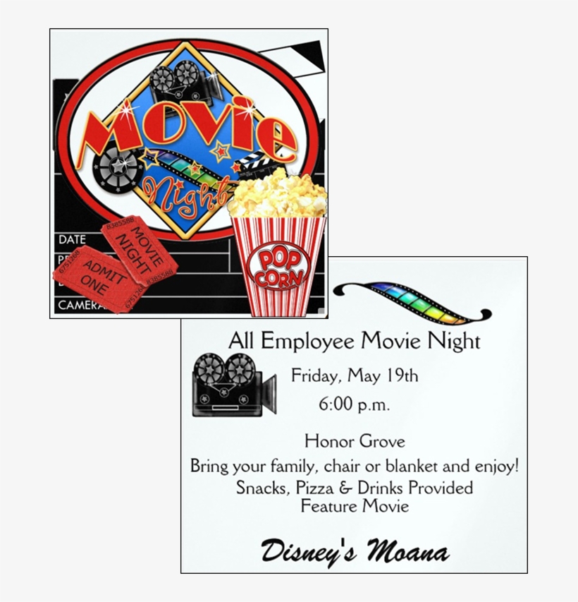 All Employee Movie Night - Movie Night, transparent png #672795