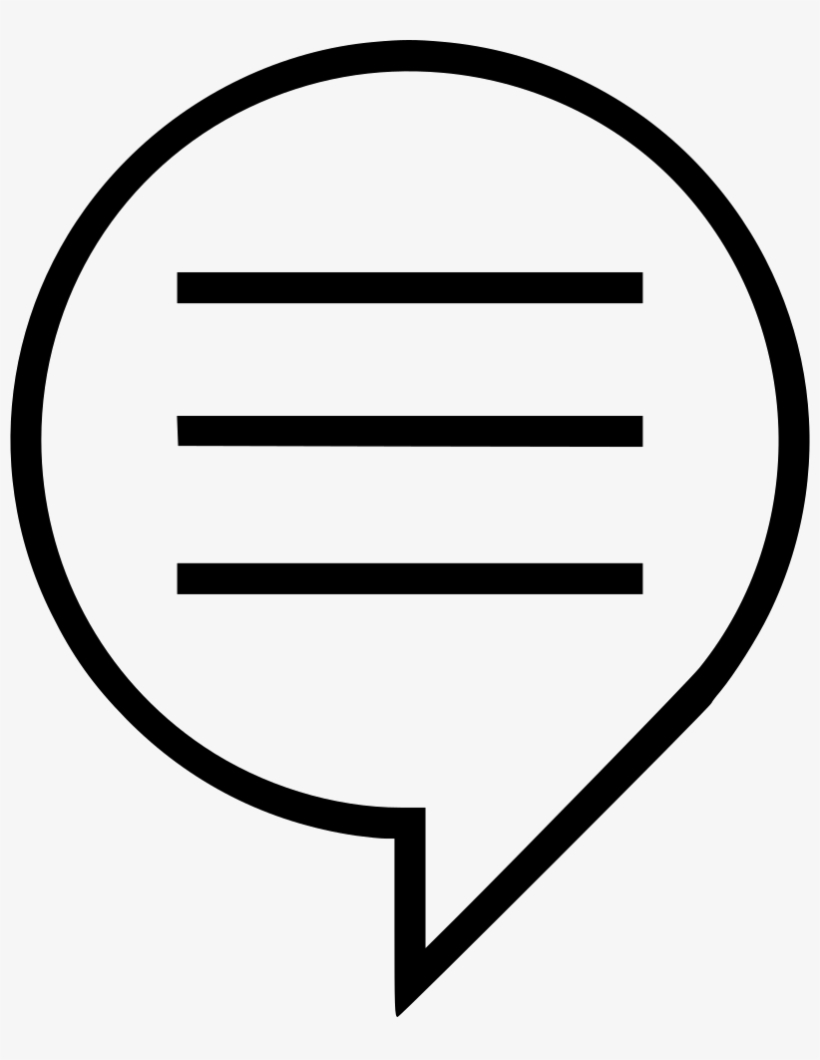 Speech Bubble Text Message Sms Communication - Money Charm, transparent png #672951