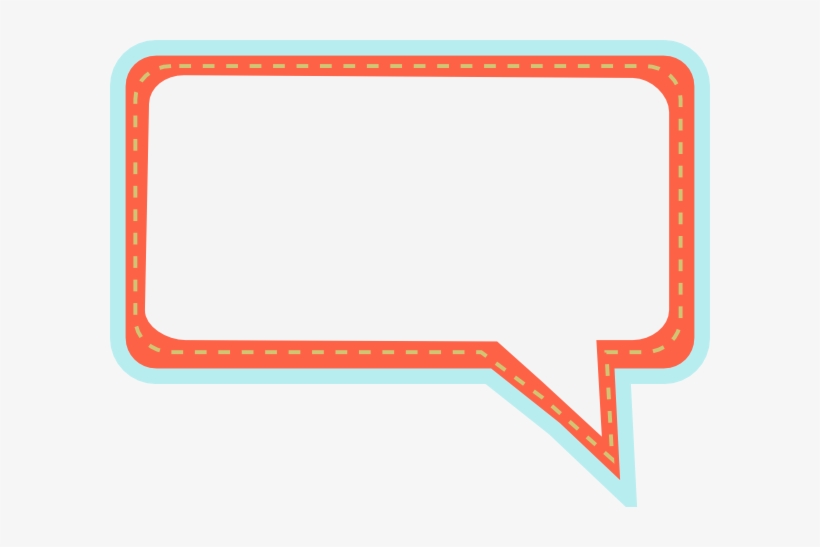 Speech Bubble Png Cute Vector Royalty Free Download - Cute Bubble Text Png, transparent png #673233