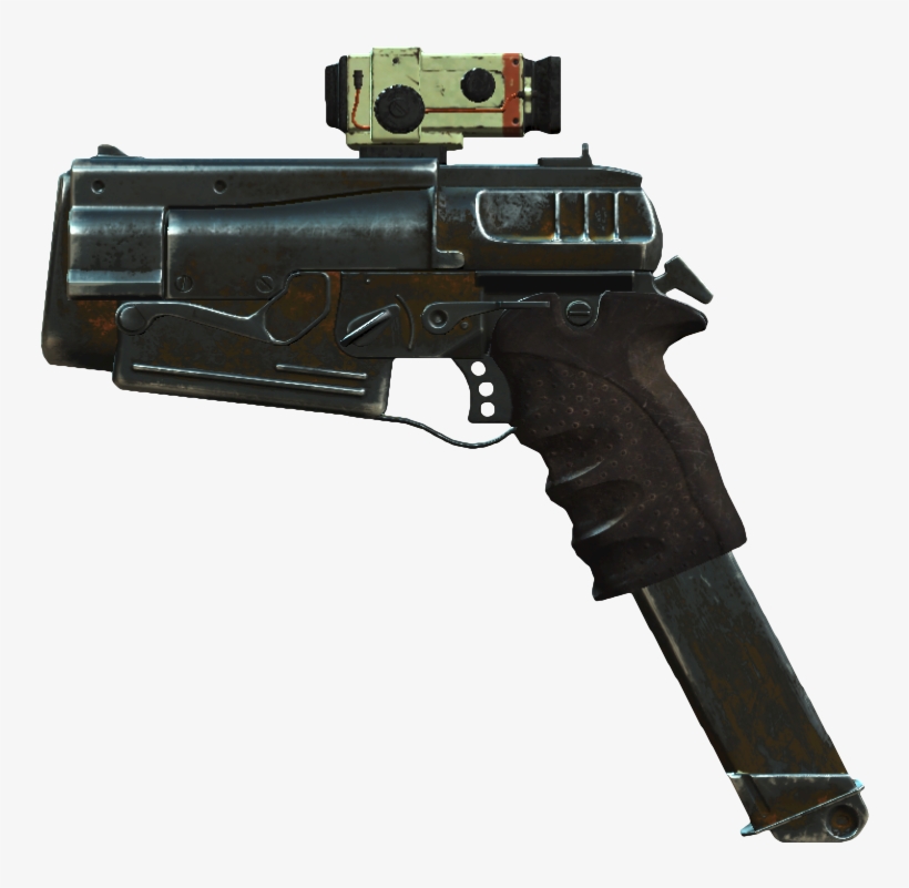 Wastelanders Friend - Fallout 4 Automatic 10mm Pistol, transparent png #673279