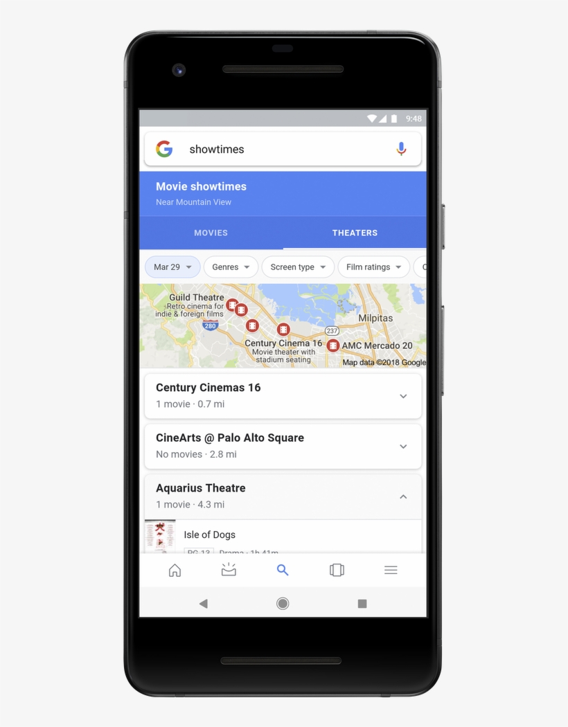 To Try This Out, Search For “showtimes,” “movies” Or - Smartphone, transparent png #673373