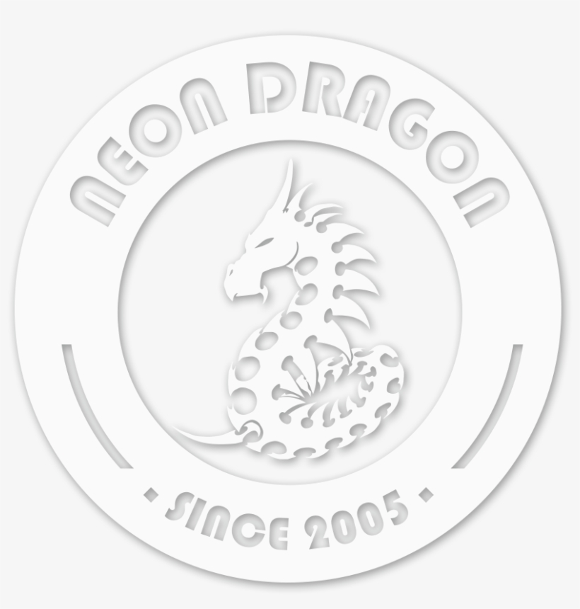 Neon Dragon Tattoo Logo - Permalink, transparent png #673430