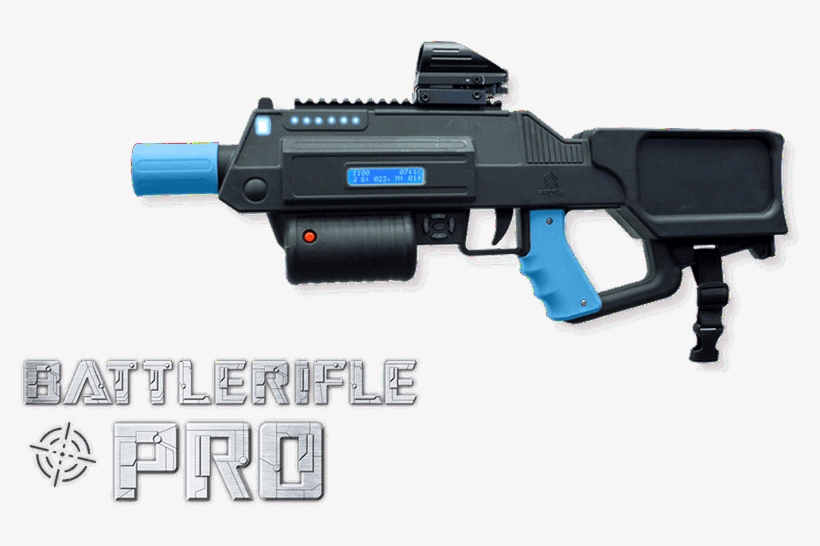 The Pro Rifle Is A Lighter Tagger That We Recommend - Recoil Laser Tag Smg, transparent png #673511