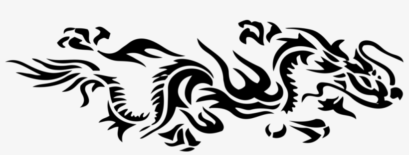 Chinese Dragon Tattoo Legendary Creature Japanese Dragon - Cartoon Dragons, transparent png #673673