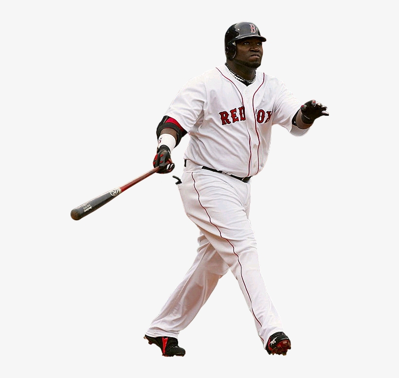 David Ortiz Red Sox Png - David Ortiz White Background, transparent png #673717
