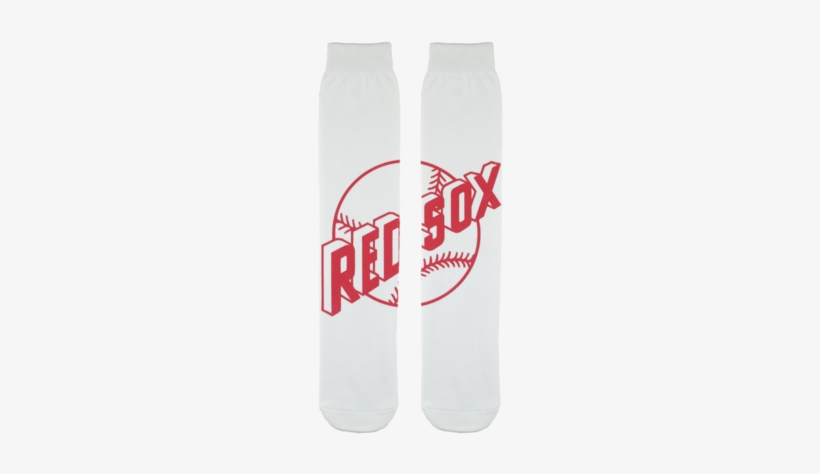 1960's Boston Red Sox ﻿sublimation Tube Sock - Boston Red Sox, transparent png #674104