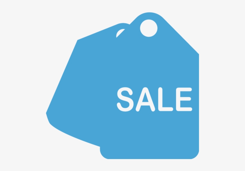 Sale Tag - Sale Png Icon Blue, transparent png #674473