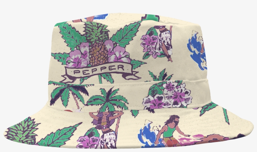 Hawaii Dye Sub Bucket Hat $30 - Hawaii, transparent png #674794