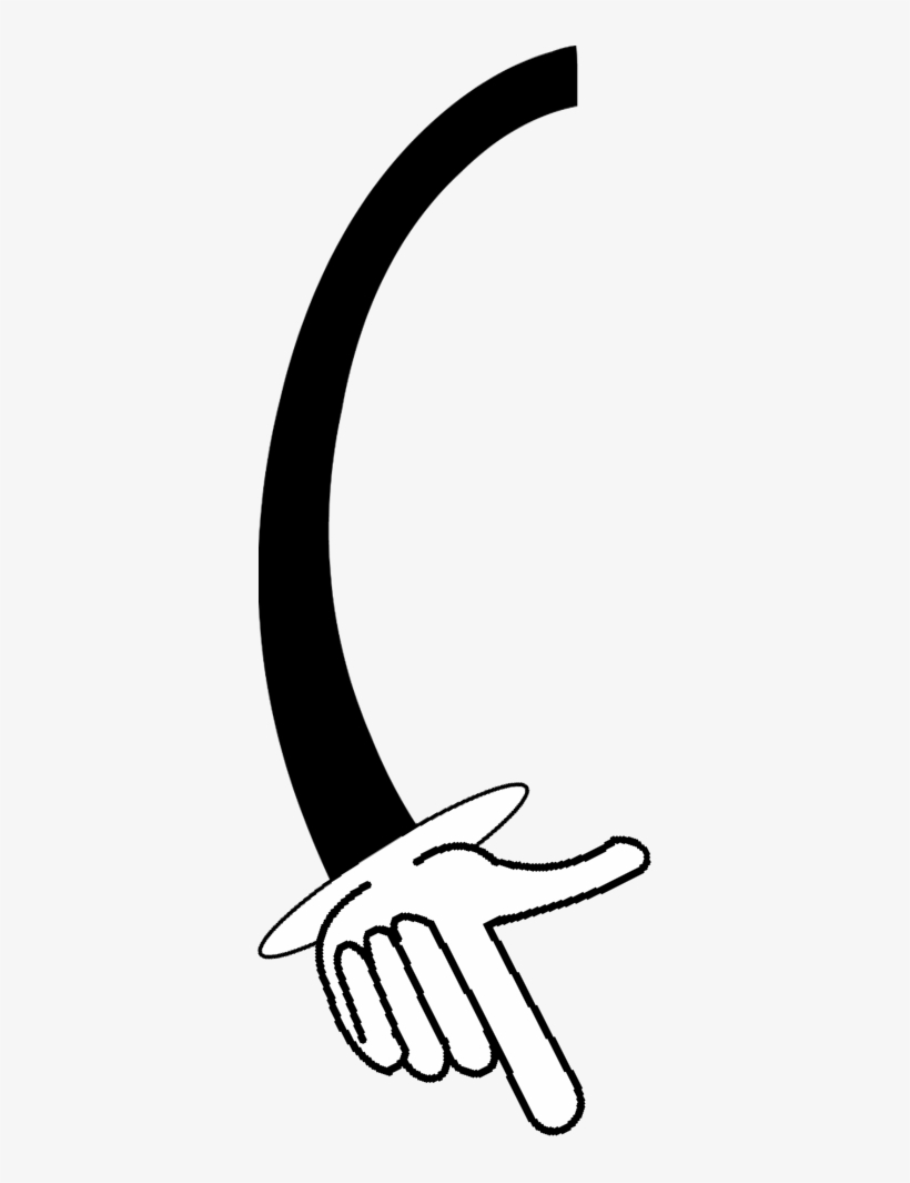 Arm Bent Pointing - Cartoon Arm Transparent, transparent png #674813