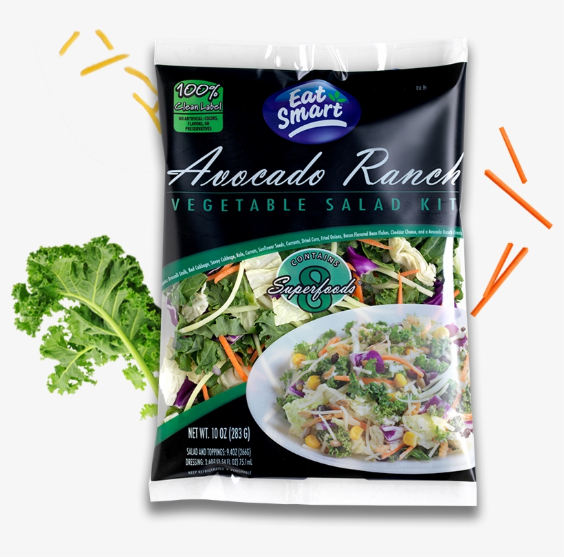 Avocado Ranch Salad Kit - 7 Superfood Salad, transparent png #674840