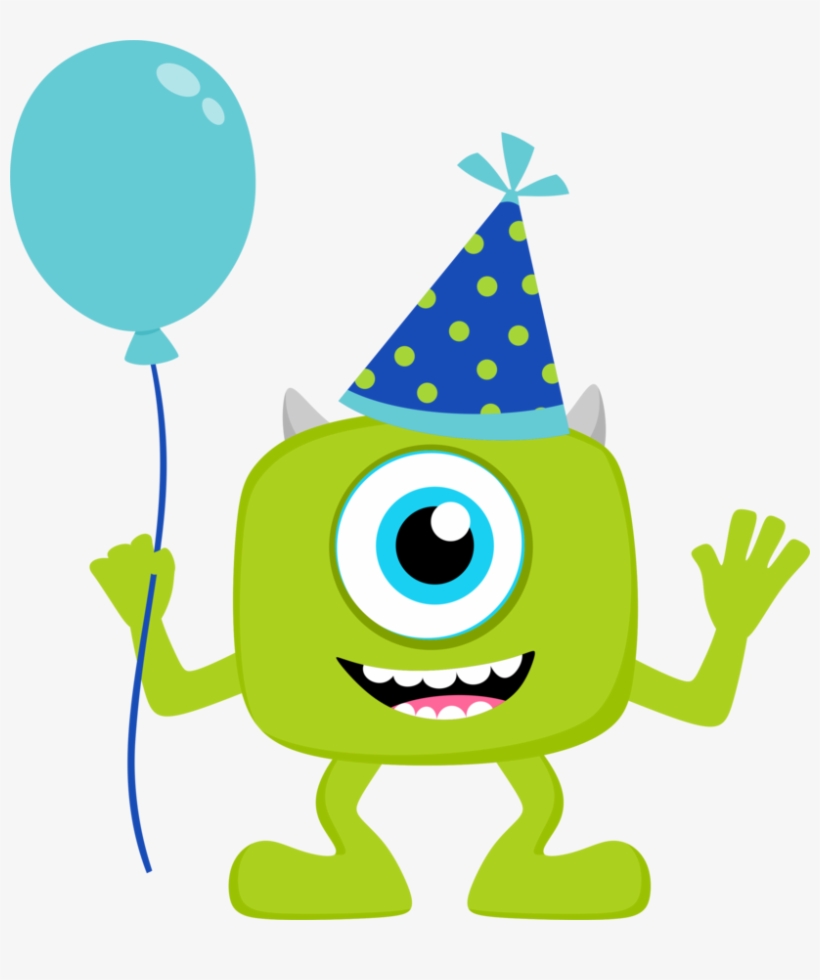 Clipart De Monster Party Beb - Monster Inc Happy Birthday, transparent png #674997