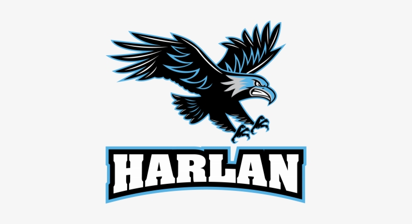 Harlan Logo - Harlan High School Hawks, transparent png #675000