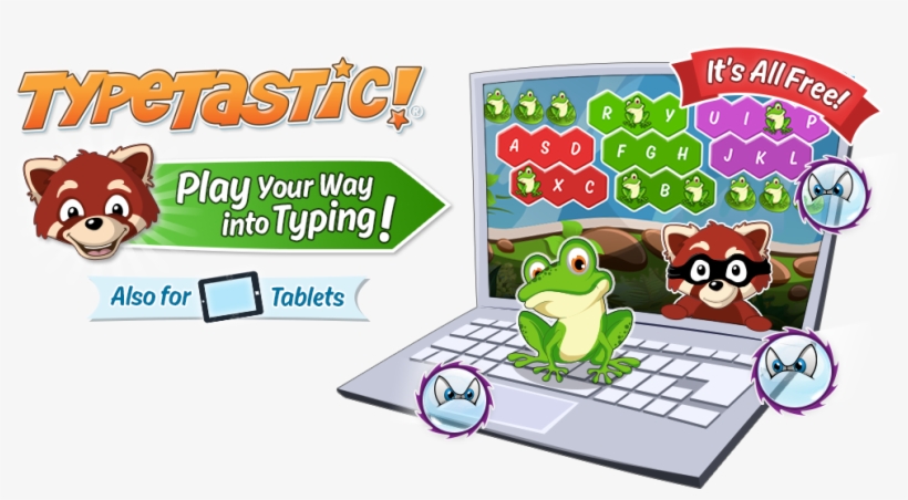 Play Your Way Into Typing - Typetastic, transparent png #675174