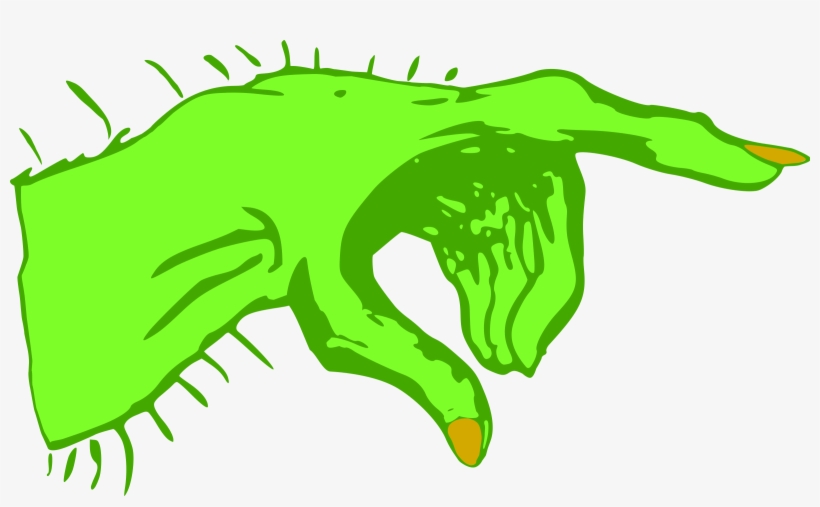 This Free Icons Png Design Of Pointing Monster Hand, transparent png #675192