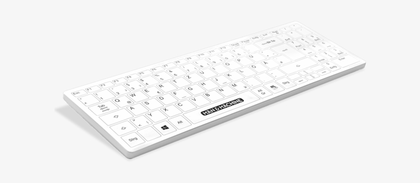 Keyboard Shade Man Machine Logo Hygienic Waterproof - Computer Keyboard, transparent png #675196