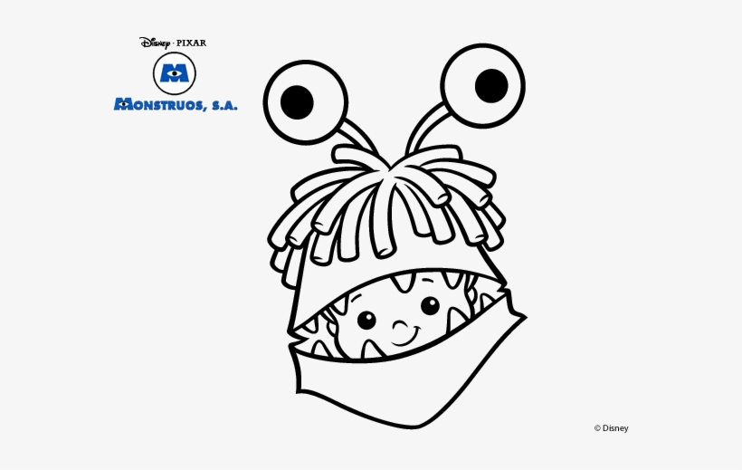 Drawing Monsters Inc 64 - Monsters Inc, transparent png #675785