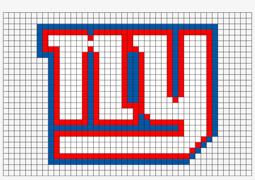 Ny Giants Pixel Art, transparent png #675826