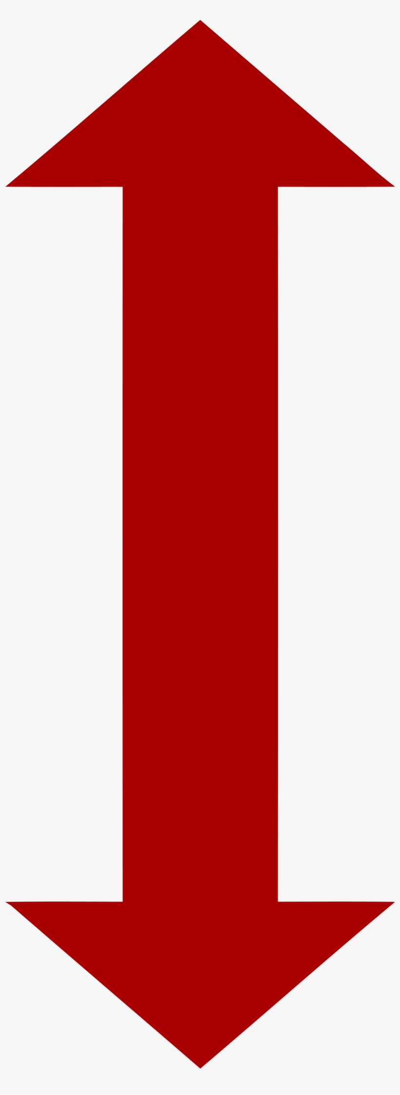 Double Arrow Symbol - Two Way Red Arrow, transparent png #676317