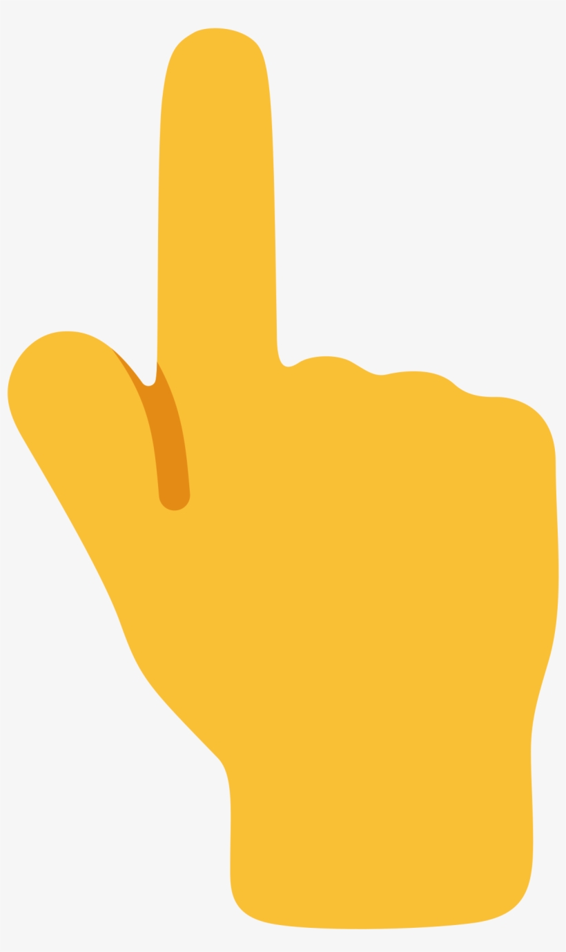 Open - Emoji Finger, transparent png #676547