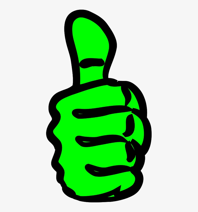 Wrong - Thumbs Up Clipart, transparent png #676663