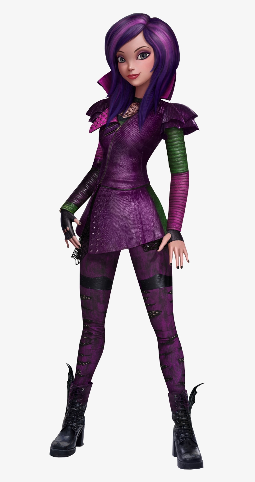 Images Of Mal From Descendants - Mal De Descendentes Em Desenho, transparent png #676824