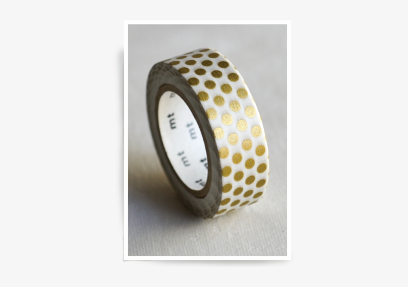 Dot Gold Tape - Gold, transparent png #676865
