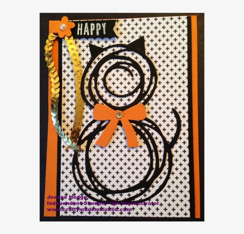 Su Swirly Scribbles Black Cat Card More - Greeting Card, transparent png #677166
