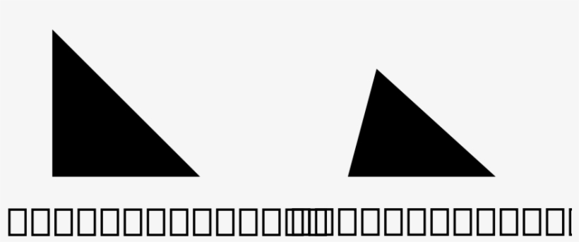 This Free Clipart Png Design Of Right And Wrong Triangles, transparent png #677336