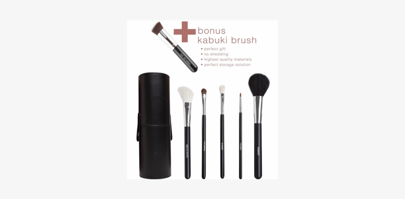 Makeup Brushes With Brush Holder - Make Up Brushes By Keshima? - Get The Top 5 Must-have, transparent png #677471