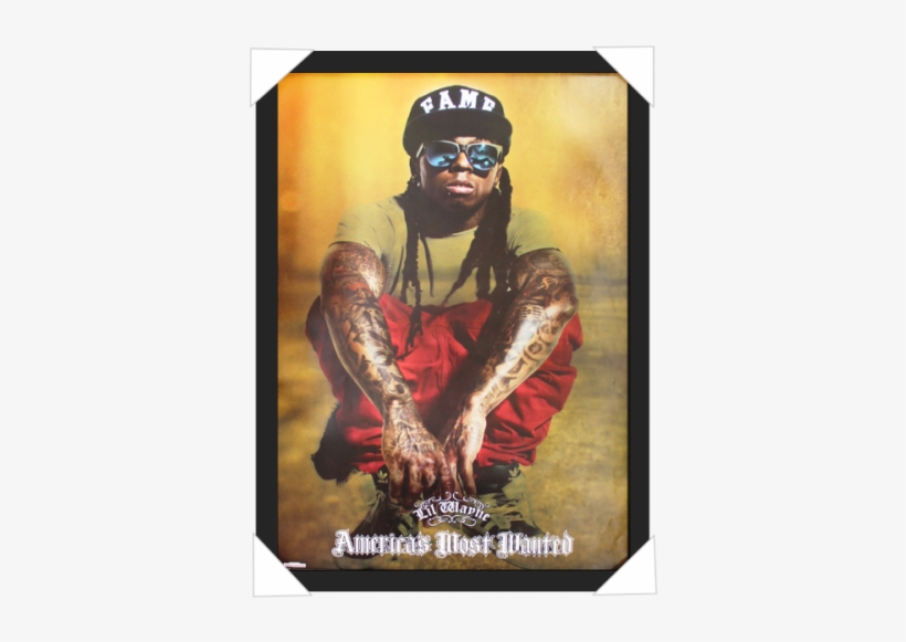 #284 - Lil Wayne Poster, transparent png #678070