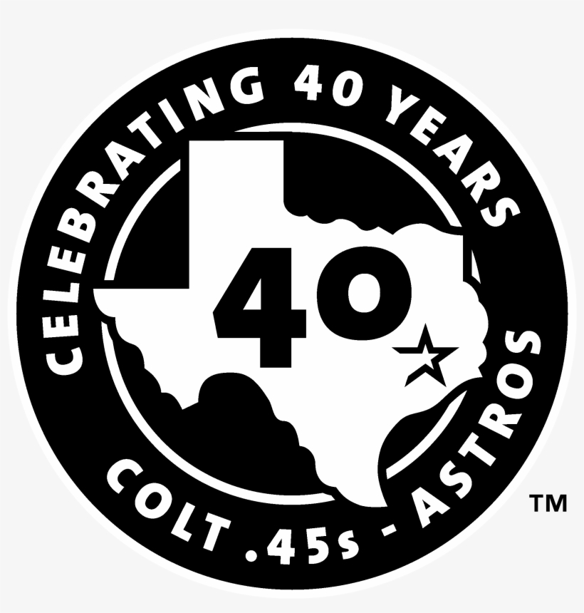 Houston Astros 3 Logo Black And Ahite - Nc Dmf, transparent png #678145