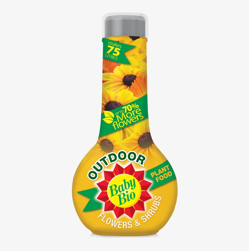 Next - Bayer Baby Bio Outdoor For Flowers & Shrubs 750ml, transparent png #678522