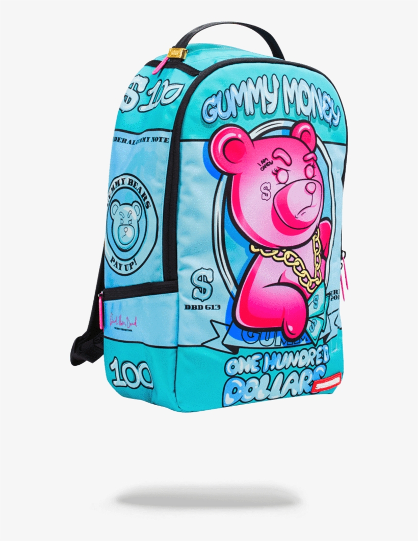 Sprayground Pink Gummy Money Backpack Png Sprayground - Sprayground Backpack Gummy Money, transparent png #678588