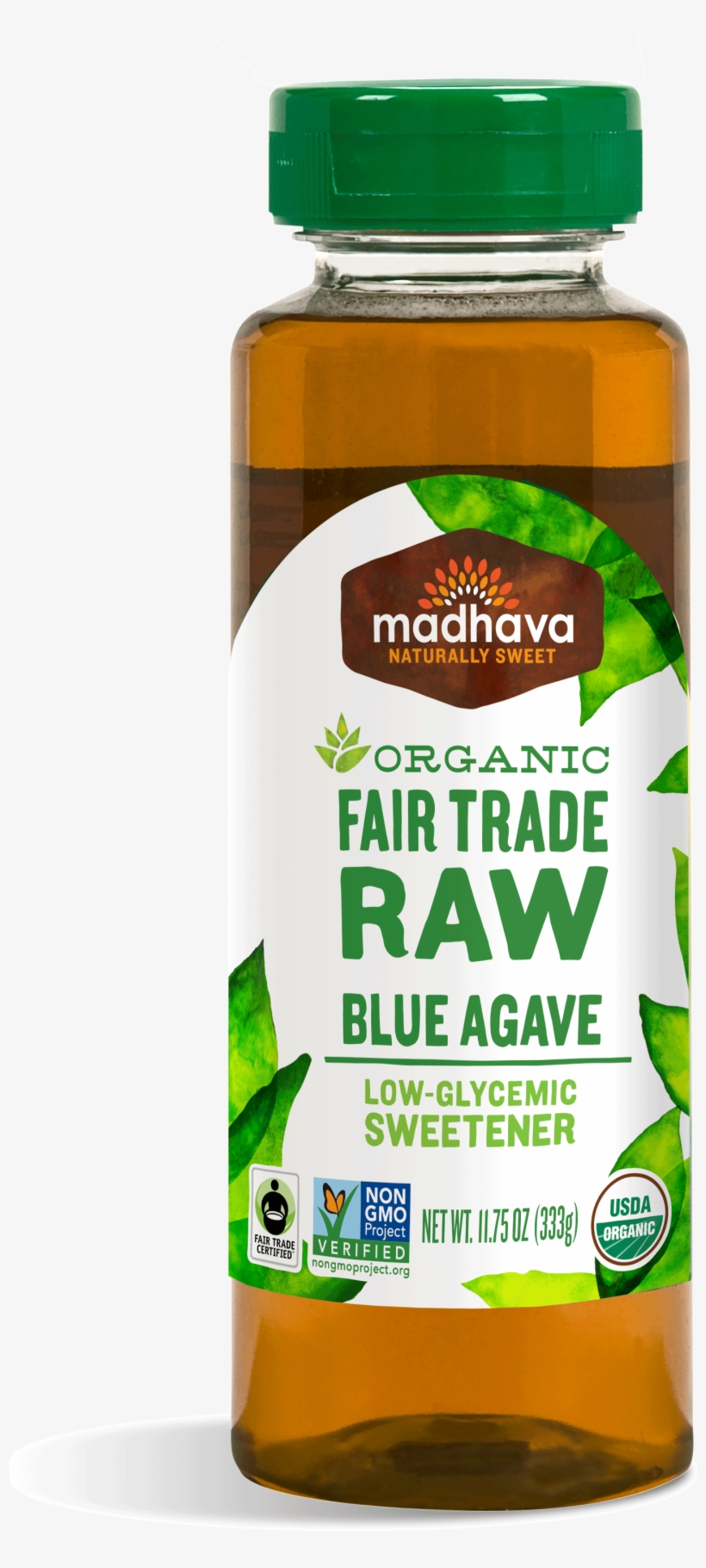 Organic Fair Trade Raw Agave - Madhava Organic Raw Agave Nectar - 23.5 Fl Oz, transparent png #678903