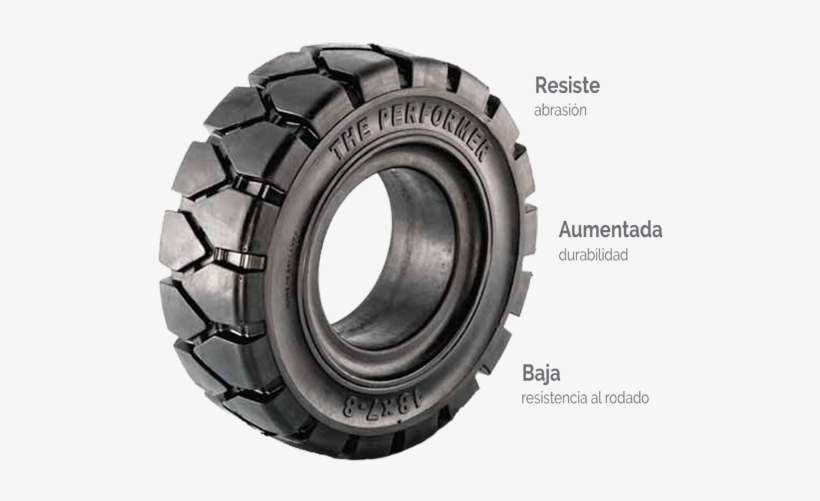Caracteristicas De Llantas Sólidas Para Montacargas - Llantas Para Montacargas Solidas, transparent png #679060
