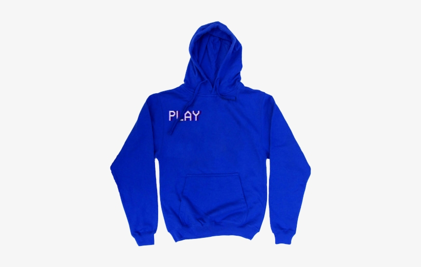 Blue Vhs Play Png Transparent Hoody - Hoodie, transparent png #679201