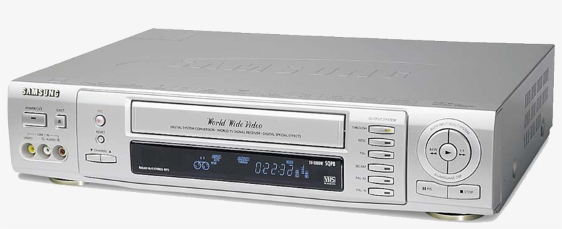 Samsung Sv 5000w Multi System Converting Vcr - Cassette Deck, transparent png #679202