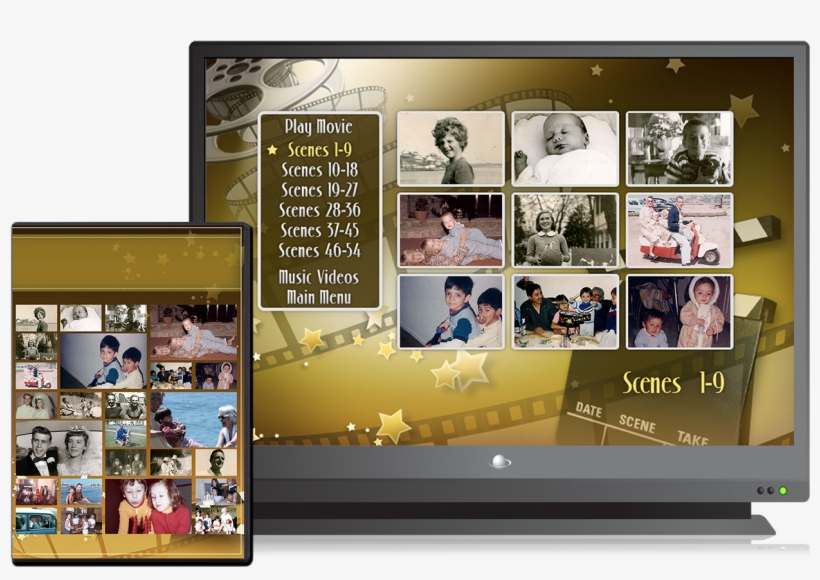 Movie Stars - Led-backlit Lcd Display, transparent png #679796