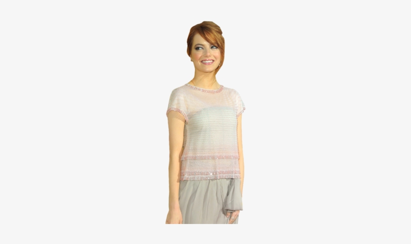 Does Emma Stone Need Our Help To Become An A-lister - Clothing, transparent png #679813