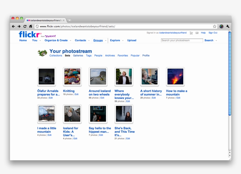 Iceland Has A Profile On Flickr It's Listed As Being, transparent png #6700373